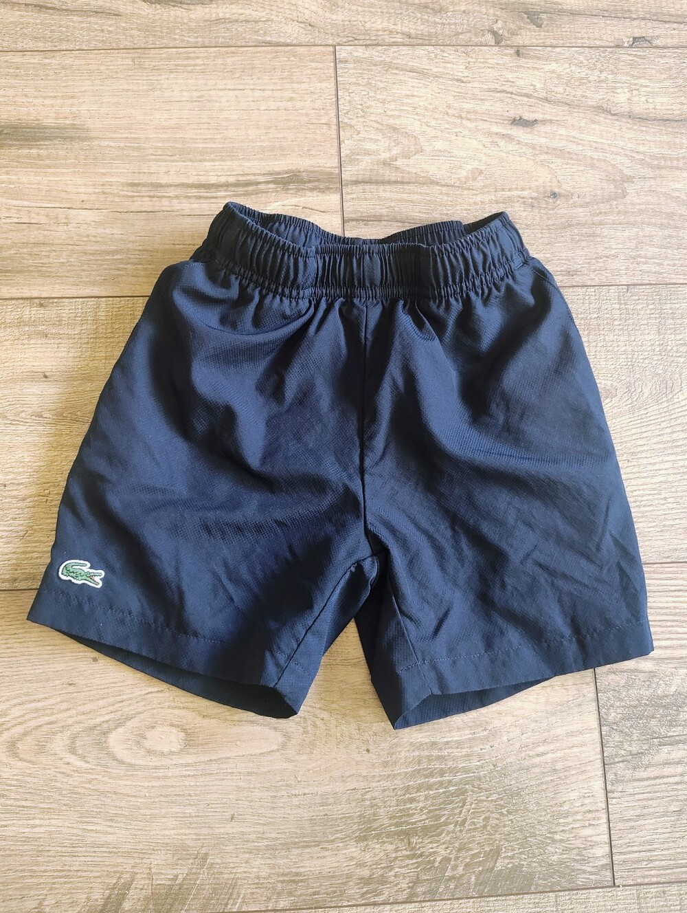 Lacoste Kids Navy Elastic Waist Shorts